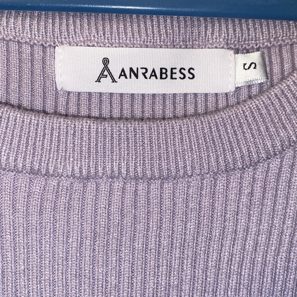 ANRABESS Women's Fall Crewneck Long Sleeve Dress with Tie Features - Picture 4 of 12